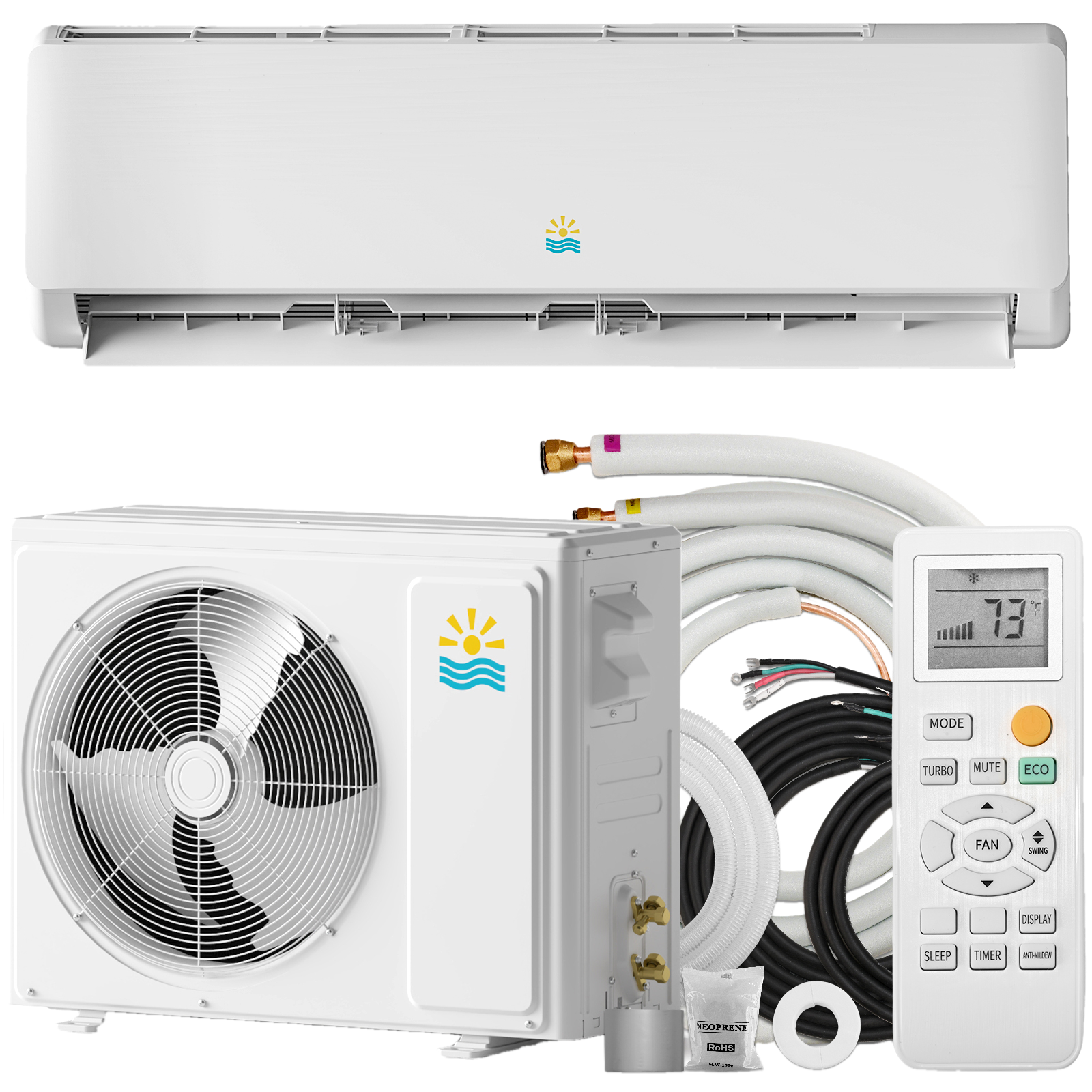 18000 BTU Mini Split Ac/Heating System #PASCE0190