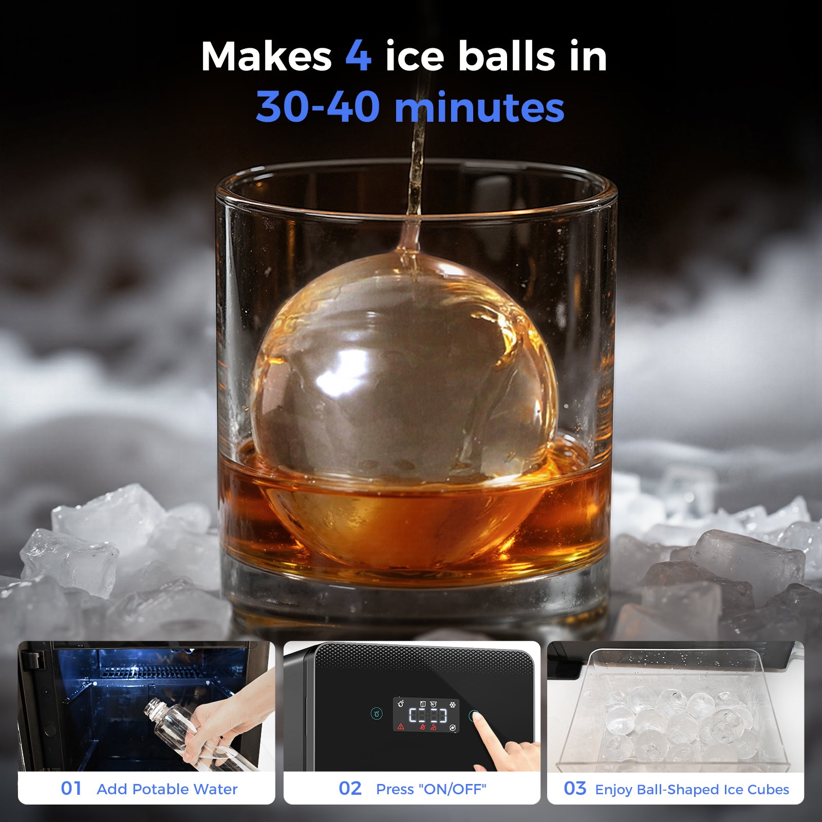 Ice Ball Maker Machine #PASCE0212