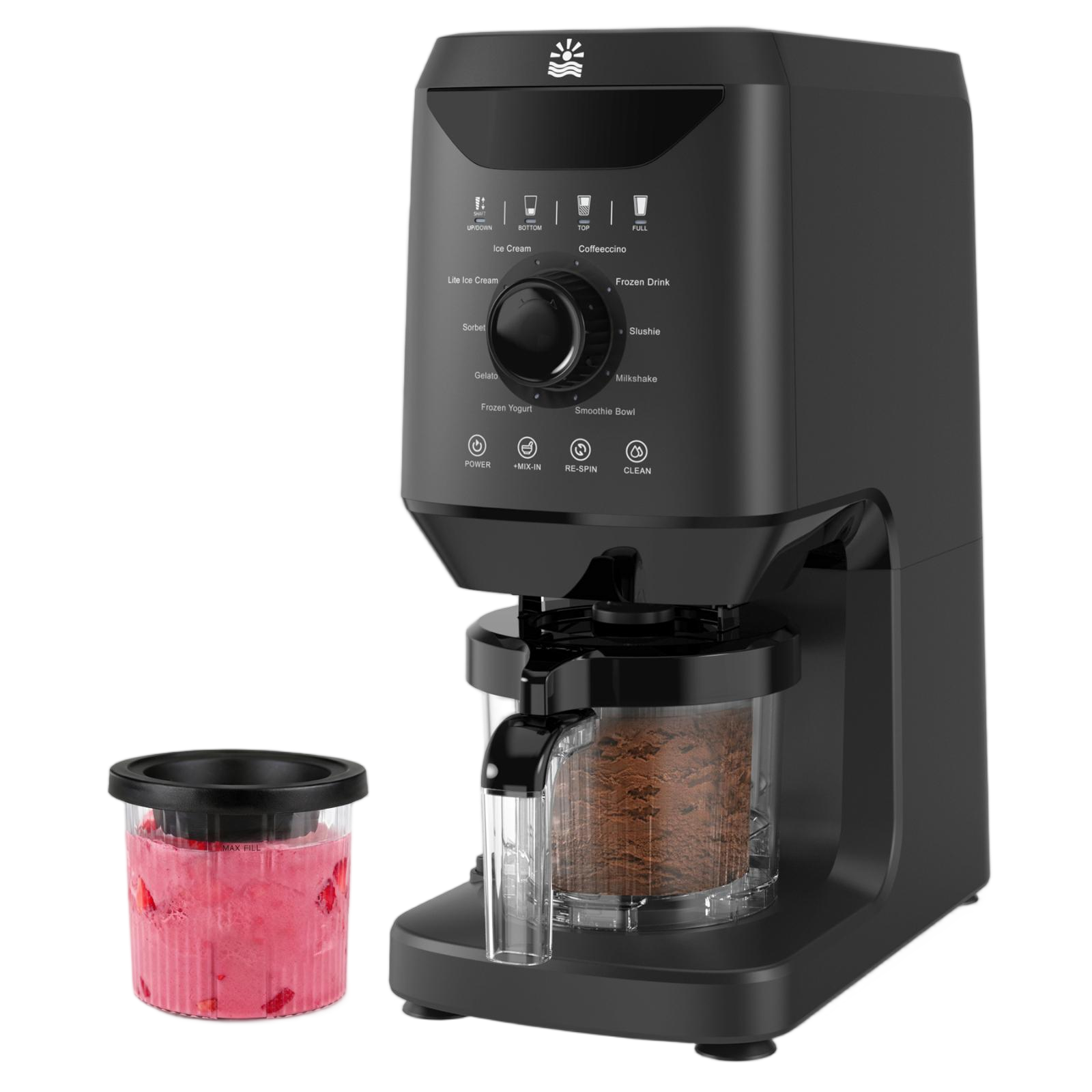 Ice Cream Maker Machine with 12 One-Touch Programs #PBSCE0237