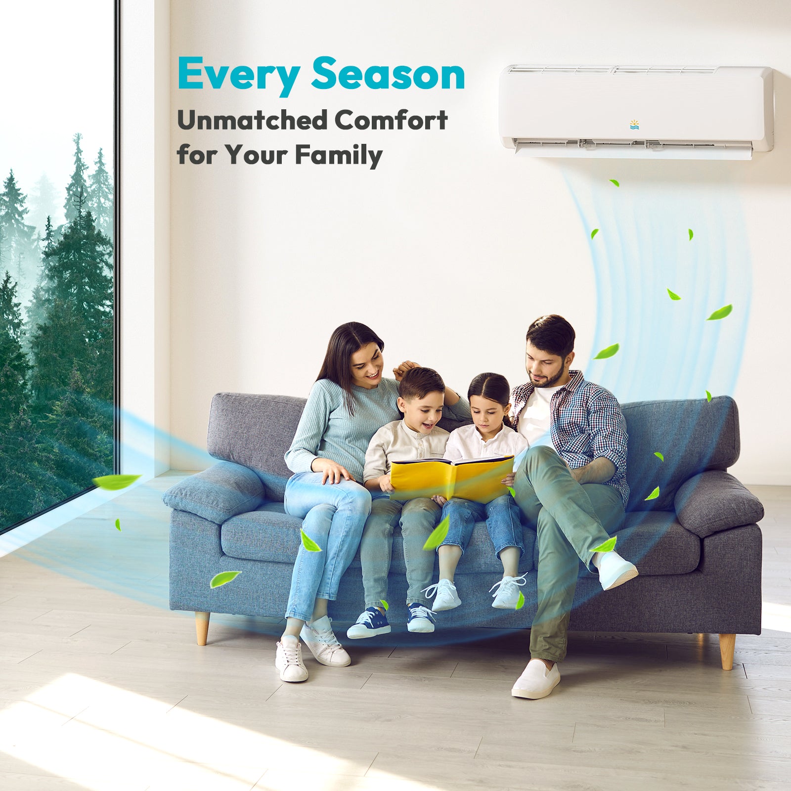 12000BTU Mini Split Ac/Heating System #PASCE0189