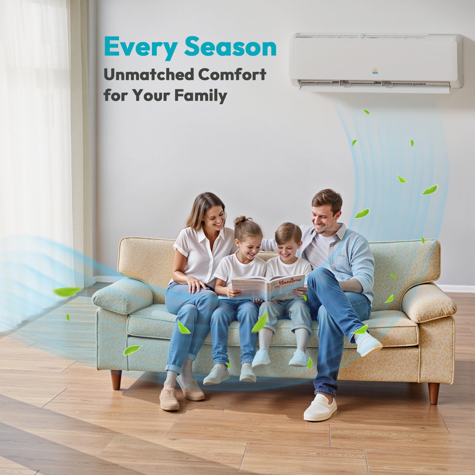 18000 BTU Mini Split Ac/Heating System #PASCE0190