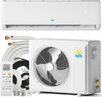 Mini Split AC/Heating System, 12000 BTU, 19 SEER2, Up to 750 sq.ft