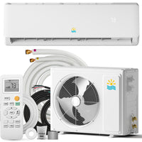Mini Split AC/Heating System, 18000 BTU, 19 SEER2, Up to 1250 sq.ft