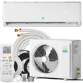 Mini Split AC/Heating System, 9000 BTU, 19 SEER2, Up to 550 sq.ft