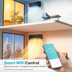 Mini Split AC/Heating System, App Control, 18000 BTU, 21 SEER2, Up to 1250 sq.ft, Black
